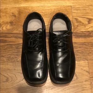 Boys Deer Stags Dress Shoes SZ 7W